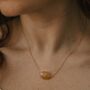 Orange Agate Statement Pendant Necklace, thumbnail 1 of 5