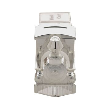 Engraved Silver Plated Train Money Box And First Tooth/Curl Carriage, 4 of 4