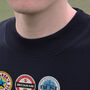 England Beer Mats Oversized T Shirt, thumbnail 7 of 10