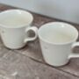 White 'Mr' And 'Mrs' Mugs, thumbnail 2 of 5