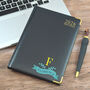 Personalised Day A Page Diary Elegant Design, thumbnail 2 of 12