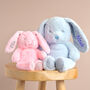 Personalised Pink And Blue Bunny Set, thumbnail 1 of 2