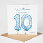 Personalised 10th Birthday Card, thumbnail 4 of 4