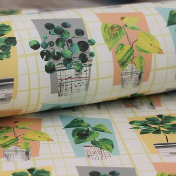 House Plant Gift Wrapping Paper Set, 3 of 6