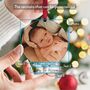 Baby's First Christmas Photo Ornament 2025, thumbnail 2 of 11