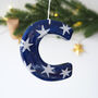 Personalised Hand Painted Star Letter Ornament, thumbnail 2 of 3