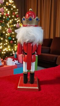 Red Nutcracker Countdown Advent Calendar Christmas, 4 of 6