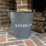 Ash Bucket And Kindling Bucket Fireside Set, thumbnail 4 of 4