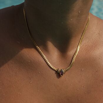 Jasmine Gemstone Necklace, 4 of 9