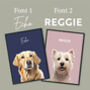 Personalised Pet Print Portrait From Photo, thumbnail 7 of 11