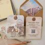 Luggage Tag Save The Date Sorrento, thumbnail 3 of 5