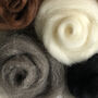 Needle Felting Starter Kit Natural. 100% Wool Fibres, thumbnail 6 of 8