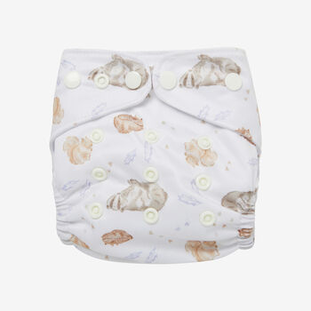 Woodland Creatures Reusable Nappy, 4 of 5