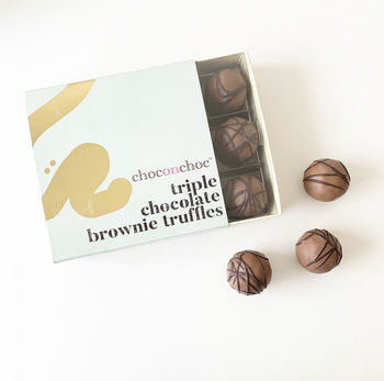 Triple Chocolate Brownie Truffles, 2 of 3