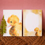 Inky Duckling Easter Luxury Postcards, thumbnail 3 of 8