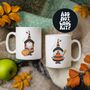 Personalised Halloween Gonk Mug With Hot Choc Kit, thumbnail 1 of 3