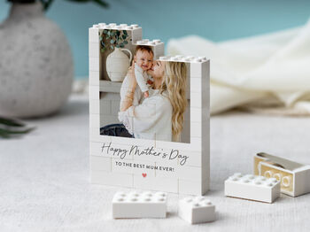 Personalised Photo Block Keepsake, Happy Mother's Day Gift For New Mums And First Mother's Day, 6 of 12