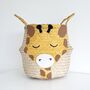 Giraffe Nursery Toy Basket, thumbnail 1 of 4