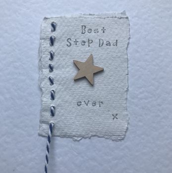 Fathers Day Card For Step Dad, 3 of 3