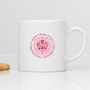 King's Coronation Pink Espresso Mini Mug, thumbnail 1 of 4