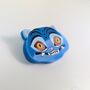 Huntr/X Kpop Demon Hunters Tiger Brooch Acrylic, Derpy, thumbnail 3 of 4