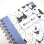 Personalised Cat Notebook, thumbnail 3 of 7