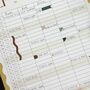 2026 A3 Family Wall Calendar With Five Columns, thumbnail 3 of 12