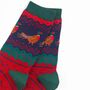 Men's Bamboo Socks Fair Isle Pheasant, thumbnail 3 of 5