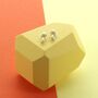 Petite Knot Stud Earrings, thumbnail 1 of 2