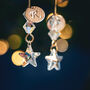 Personalised Crystal Star Christmas Tree Ornament, thumbnail 1 of 6