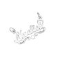 Personalised Script Star Name Pendant Charm, thumbnail 2 of 7