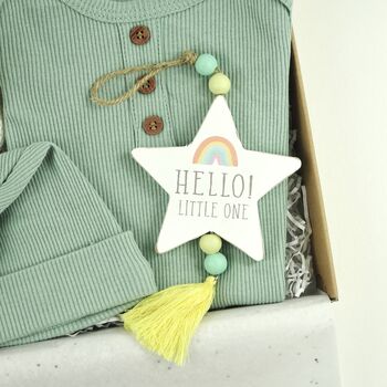 Hello Little One New Baby Letterbox Gift Box, 2 of 6