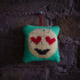 Smiley Face Tapestry Hanging Ornament Kit, thumbnail 1 of 6