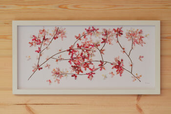 Cherry Blossom Butterfly Art, 3D Feature Wall Art, 2 of 12