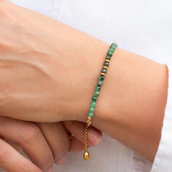 May Birthstone Emerald Bracelet, 5 of 8