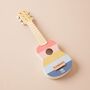 Rainbow Wooden Guitar Children’s Toy, thumbnail 1 of 3