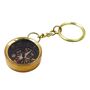 Personalised Vintage Finish Brass Compass Keyring, thumbnail 7 of 10