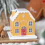 Candy Cane Gingerbread House Incense Cone Holder, thumbnail 1 of 2