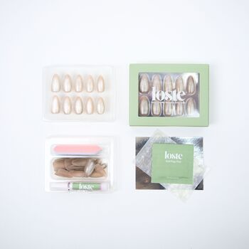 Loste Reusable Press On Nails Gift Set: Expensive To Be Me, 3 of 4