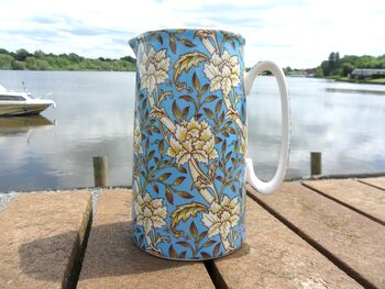 Large China Jug In William Morris Chrysanthemum Design, 7 of 12