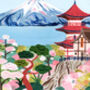 Mount Fuji, Japan Travel Art Print, thumbnail 6 of 7
