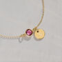 Personalised Birthstone Chain Bracelet, thumbnail 3 of 10