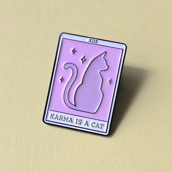 Tarot Style Taylor Swift Inspired Enamel Pin Badges, 6 of 10