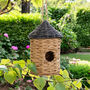 Rattan Bird House And Nesting Box For Garden Birds, thumbnail 1 of 3