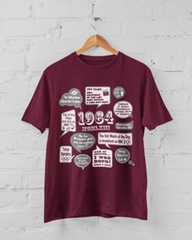 'Events Of 1964' Bespoke 60th Birthday Gift T Shirt, 3 of 9