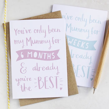Already You're The Best Card For New Mum, 2 of 5