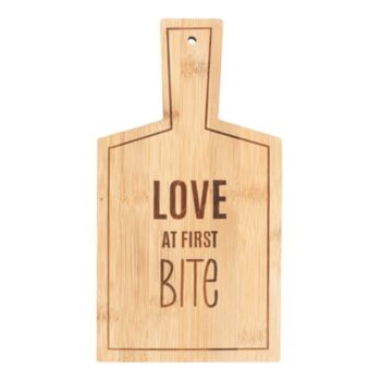 Love At First Bite Bamboo Serving Board, 2 of 4