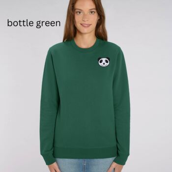 Organic Cotton Panda Sweatshirt, 8 of 12