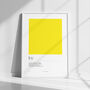 The Yellow One Limited Edition Art Print, thumbnail 1 of 7