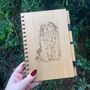 King Charles Cavalier Dog Engraved Notebook, thumbnail 2 of 3
